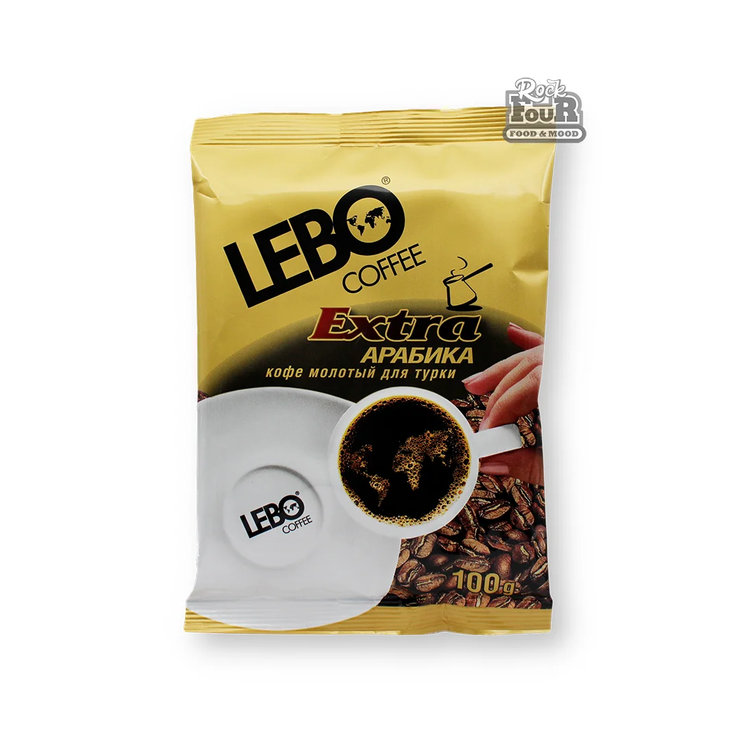 Ground coffee "Lebo Extra" 100g